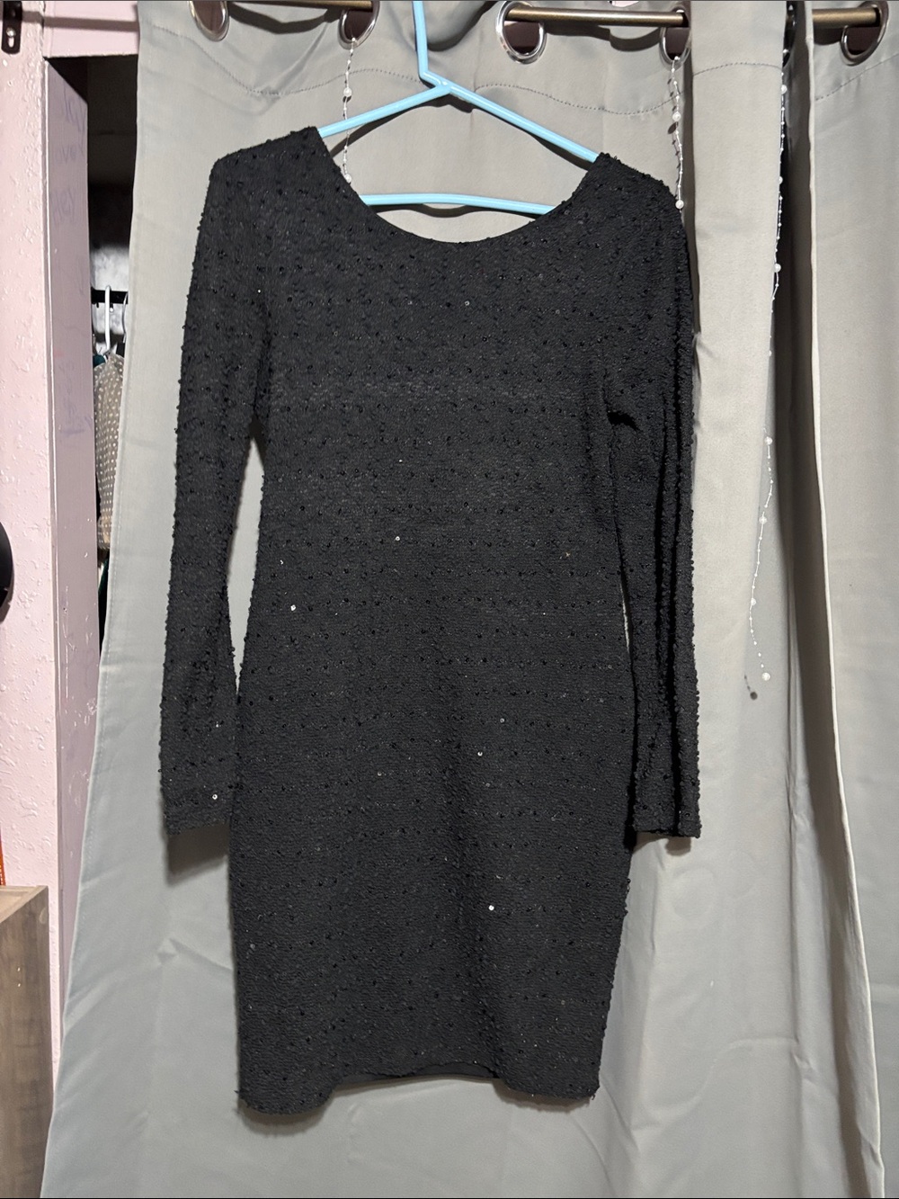 Jennifer Lopez sequin boucle sheath dress - Picture 1 of 4